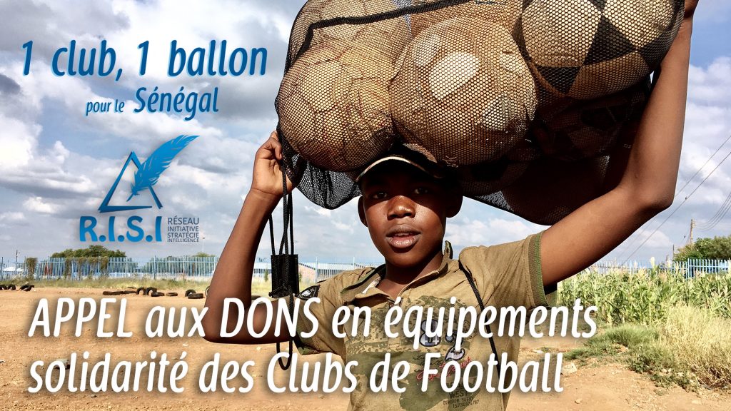 1 club 1 ballon pour le sénégal